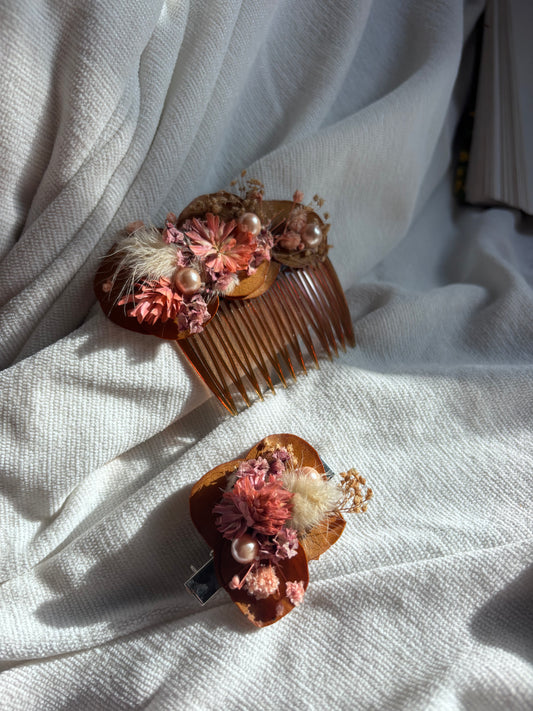 | Ensemble Peigne et pince Clarisse | #2009