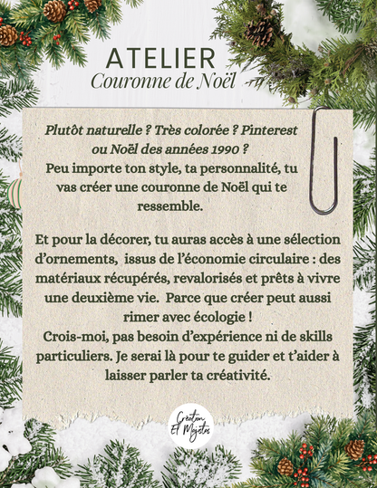 Atelier boutique Brockart - Jeudi 3 décembre de 18H à 20H